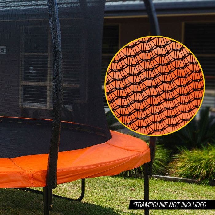 UP-SHOT Replacement Trampoline Inside Safety Net Spare Enclosure 10ft 8 Pole