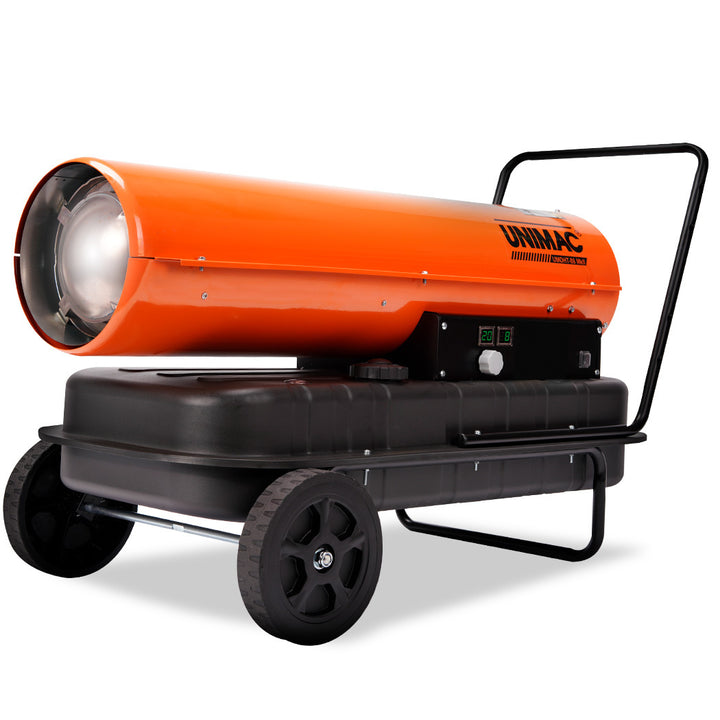 UNIMAC 50KW Portable Industrial Diesel Indirect Forced Air Space Heater