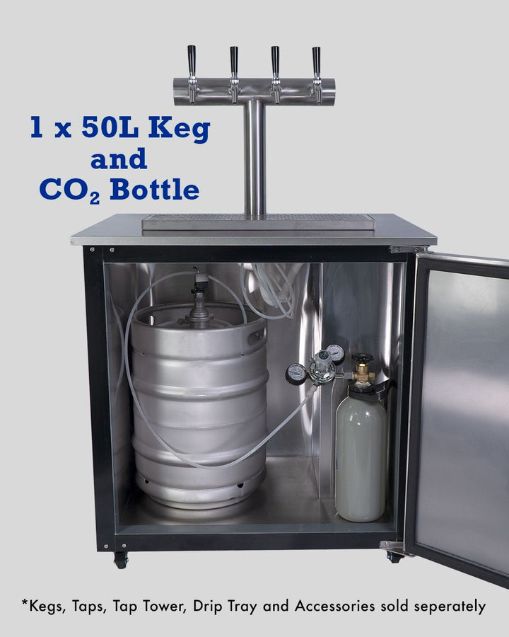 Keg King - KegMaster Solstice - 6 Keg 12volt DC Kegerator