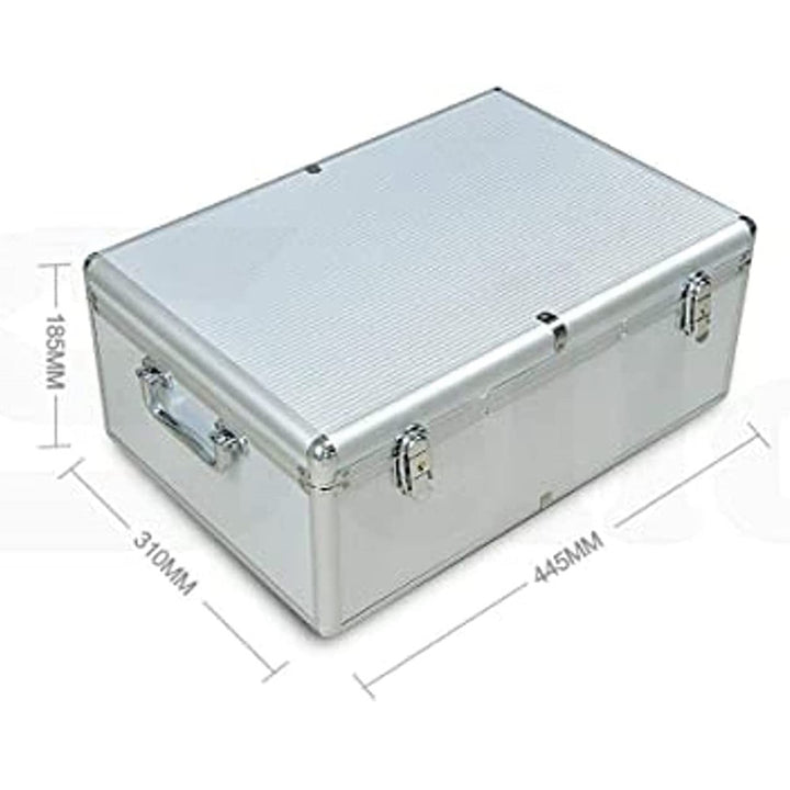 EKKIO Aluminium CD Case with 510 Discs Storage