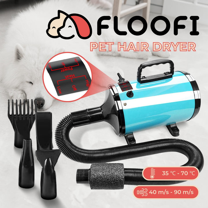 Floofi Pet Hair Dryer Basic (Blue)