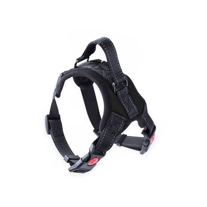 FLOOFI Dog Harness M Size (Black)