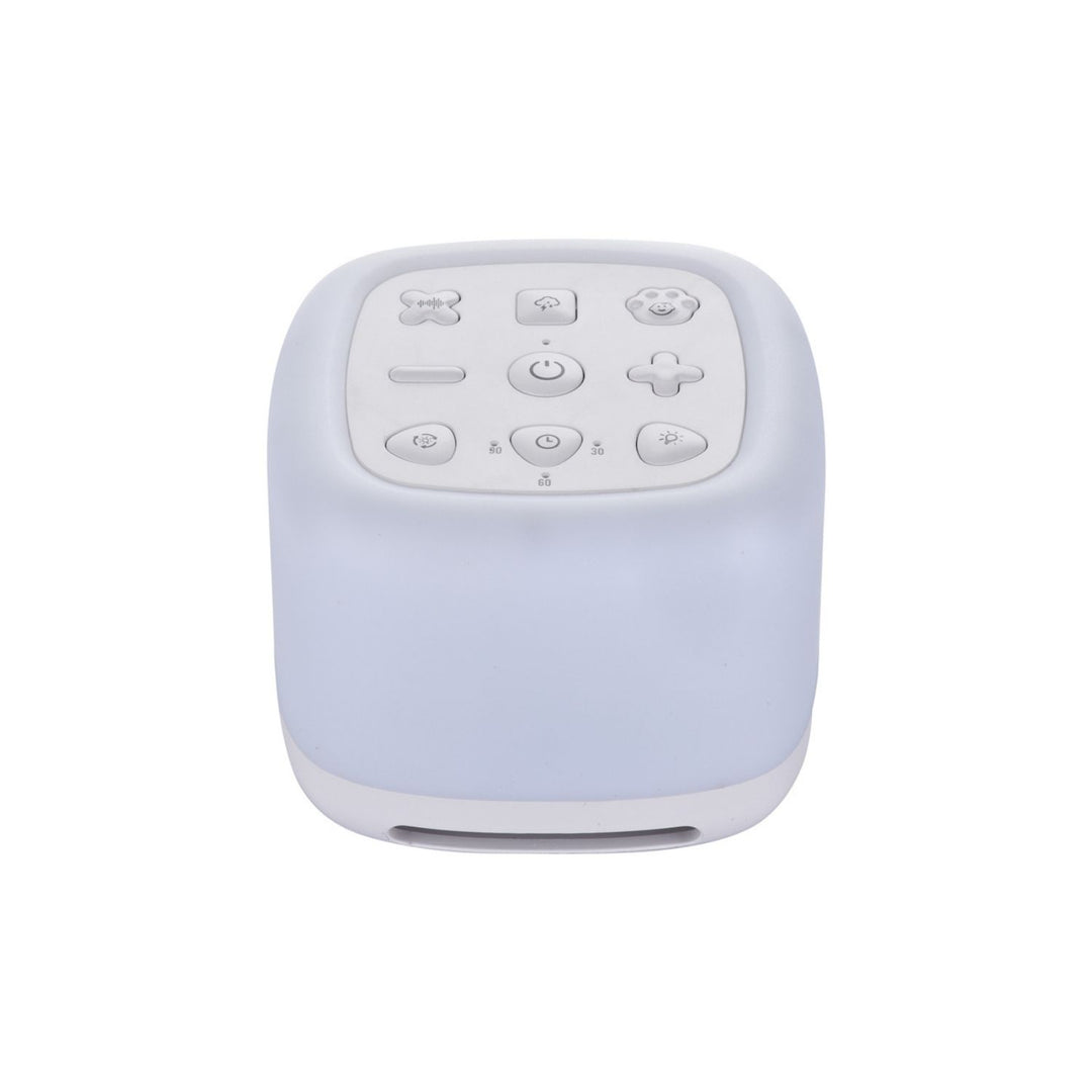 GOMINIMO White Noise Machine with Night Light and 40 Soothing Sounds for Sleeping (White)