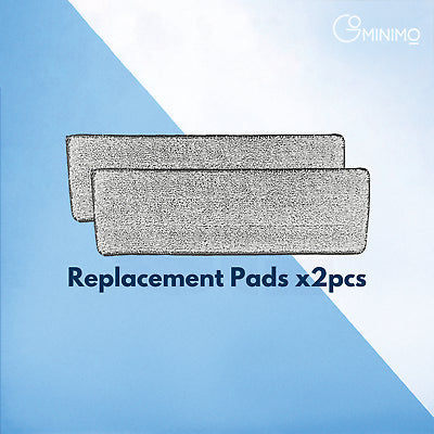 GOMINIMO Spray Mop Replacement Pads 2 pack 43cm* 15cm