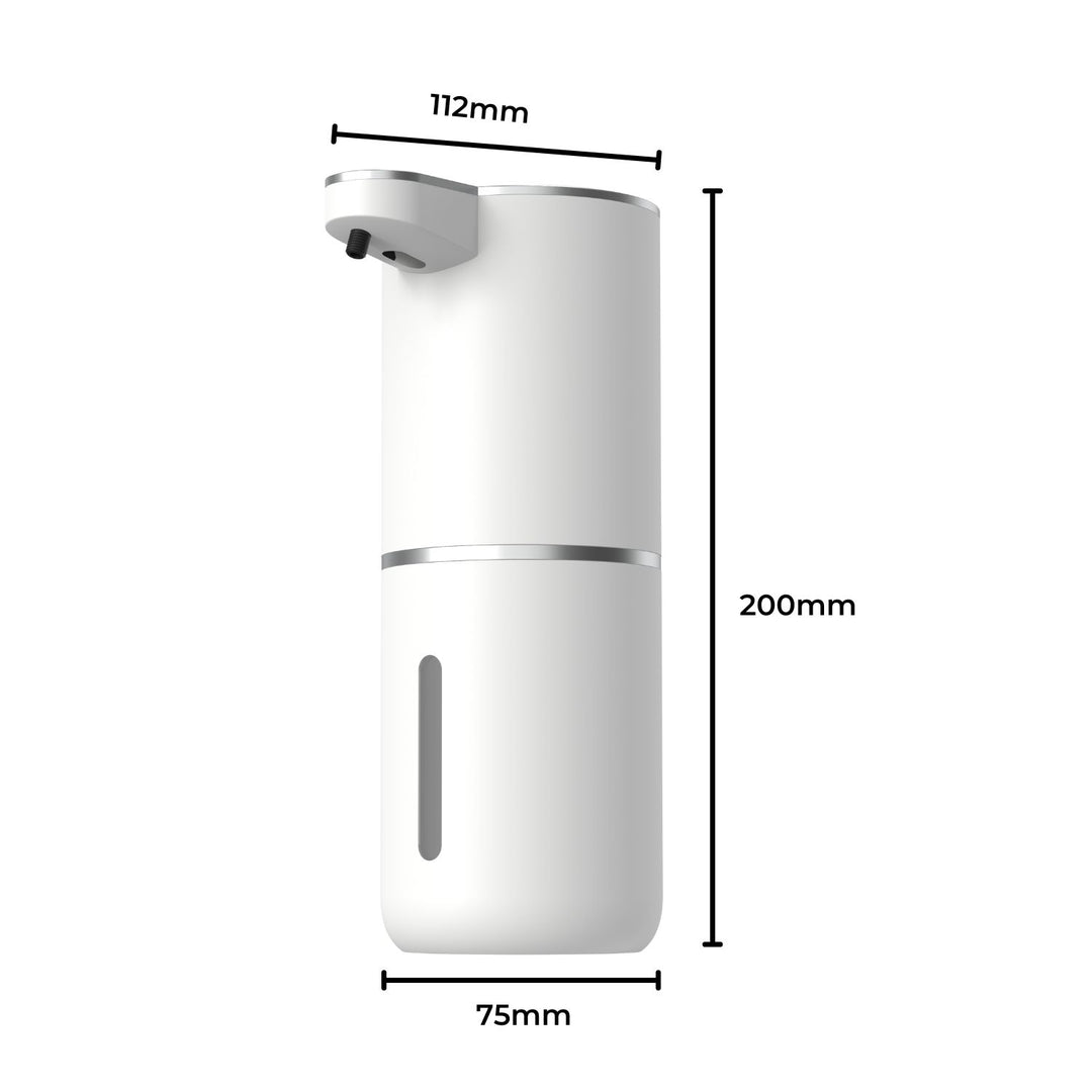 GOMINIMO Automatic Liquid Soap Dispenser with Adjustable Liquid(white)