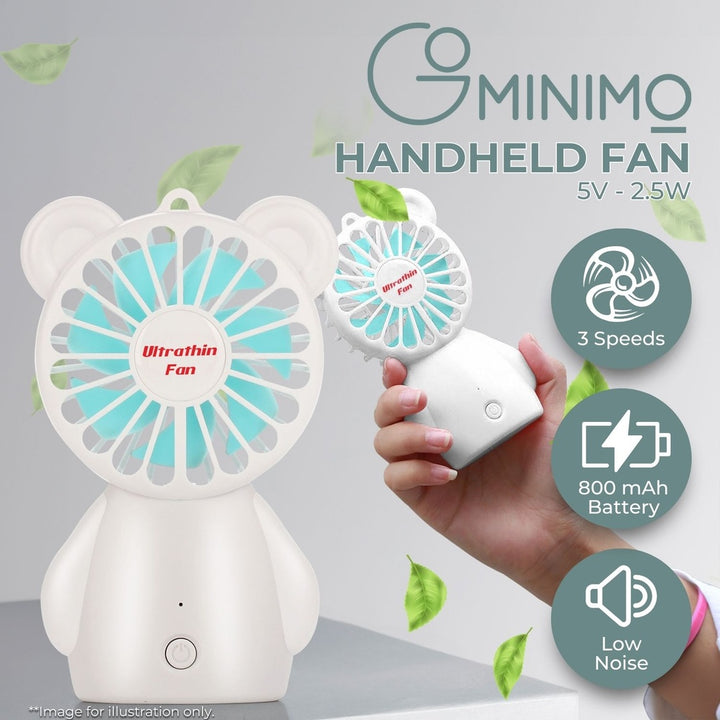 GOMINIMO HandHeld Fan (White)