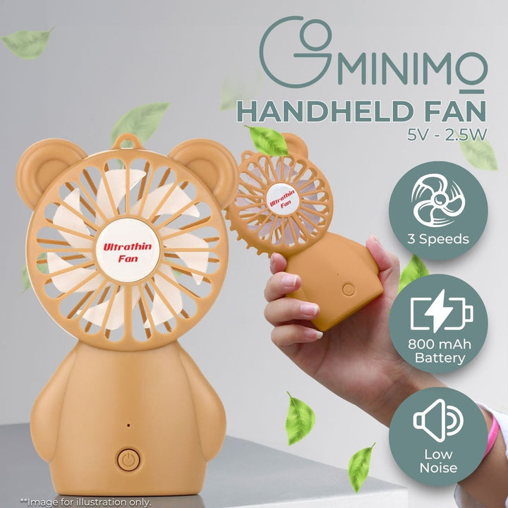 GOMINIMO HandHeld Fan (Coffee)