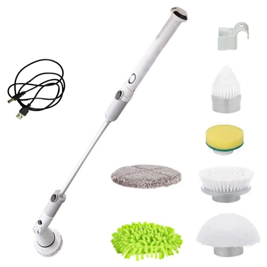 GOMINIMO Electric Spinning Scrubber 2000 mAh 6 Brush Set