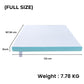 GOMINIMO Dual Layer Mattress Topper 3 inch with Gel Infused (Full)