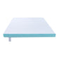 GOMINIMO Dual Layer Mattress Topper 4 inch with Gel Infused (Twin)