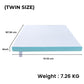 GOMINIMO Dual Layer Mattress Topper 4 inch with Gel Infused (Twin)