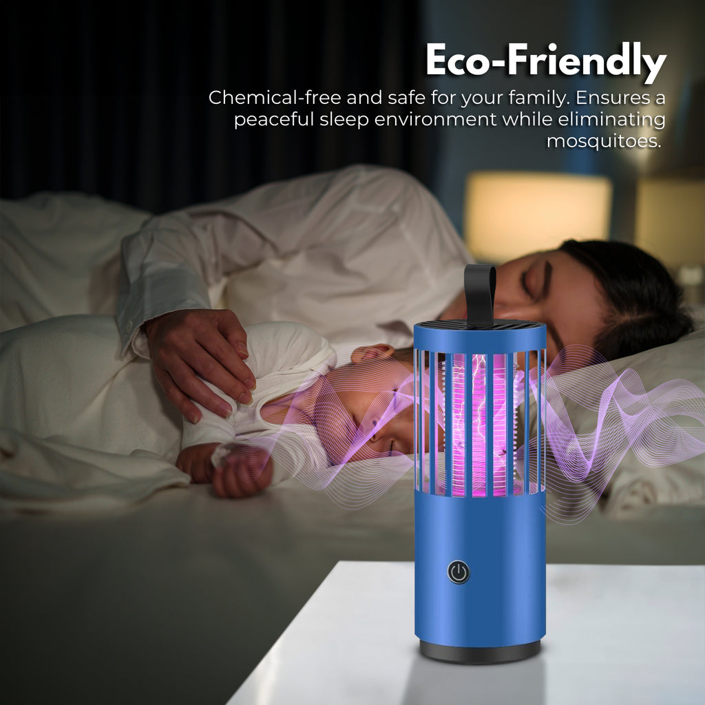 GOMINIMO GB-003 Mosquito Lamp Rechargeable 2000mah (Blue)