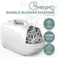 GOMINIMO Automatic Bubble Blower Machine for Kids (White)