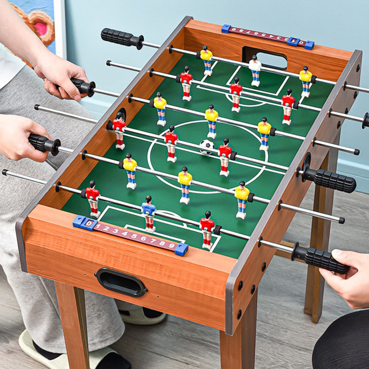 GOMINIMO 69cm Tabletop Football Game Table (Wooden)