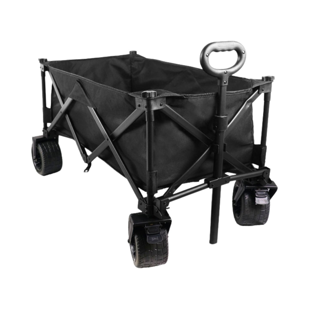 KILIROO Folding Wagon Trolley Cart (Black)