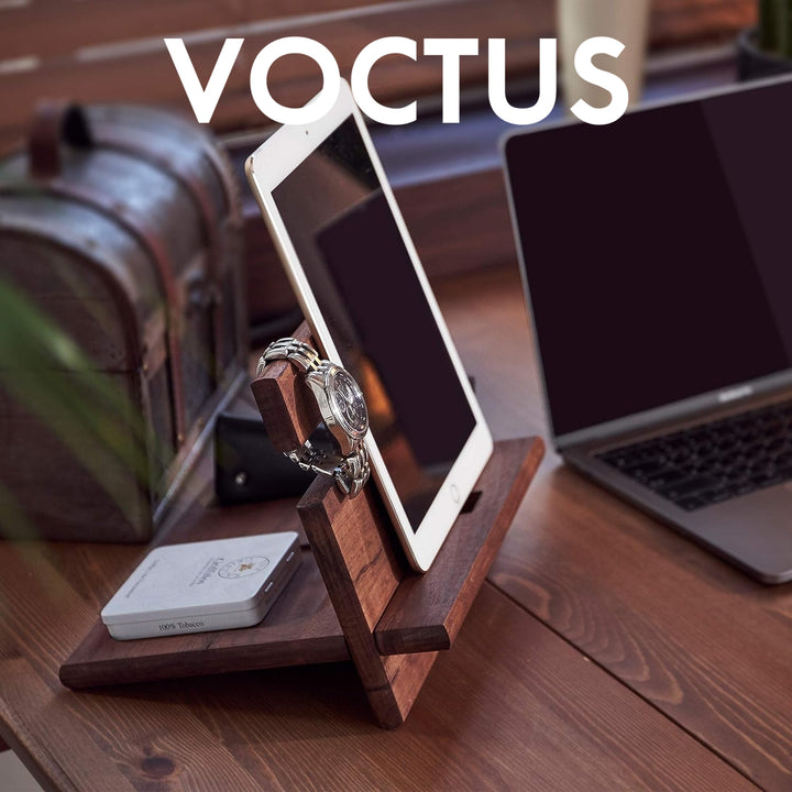 VOCTUS Phone Docking Station (Brown)