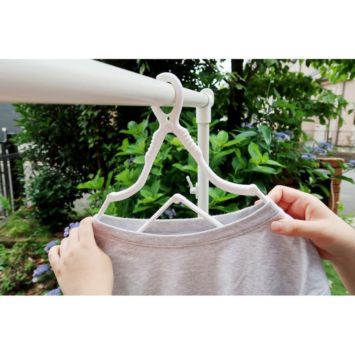 [10-PACK] KOKUBO Japan Foldable Hanger 2 in