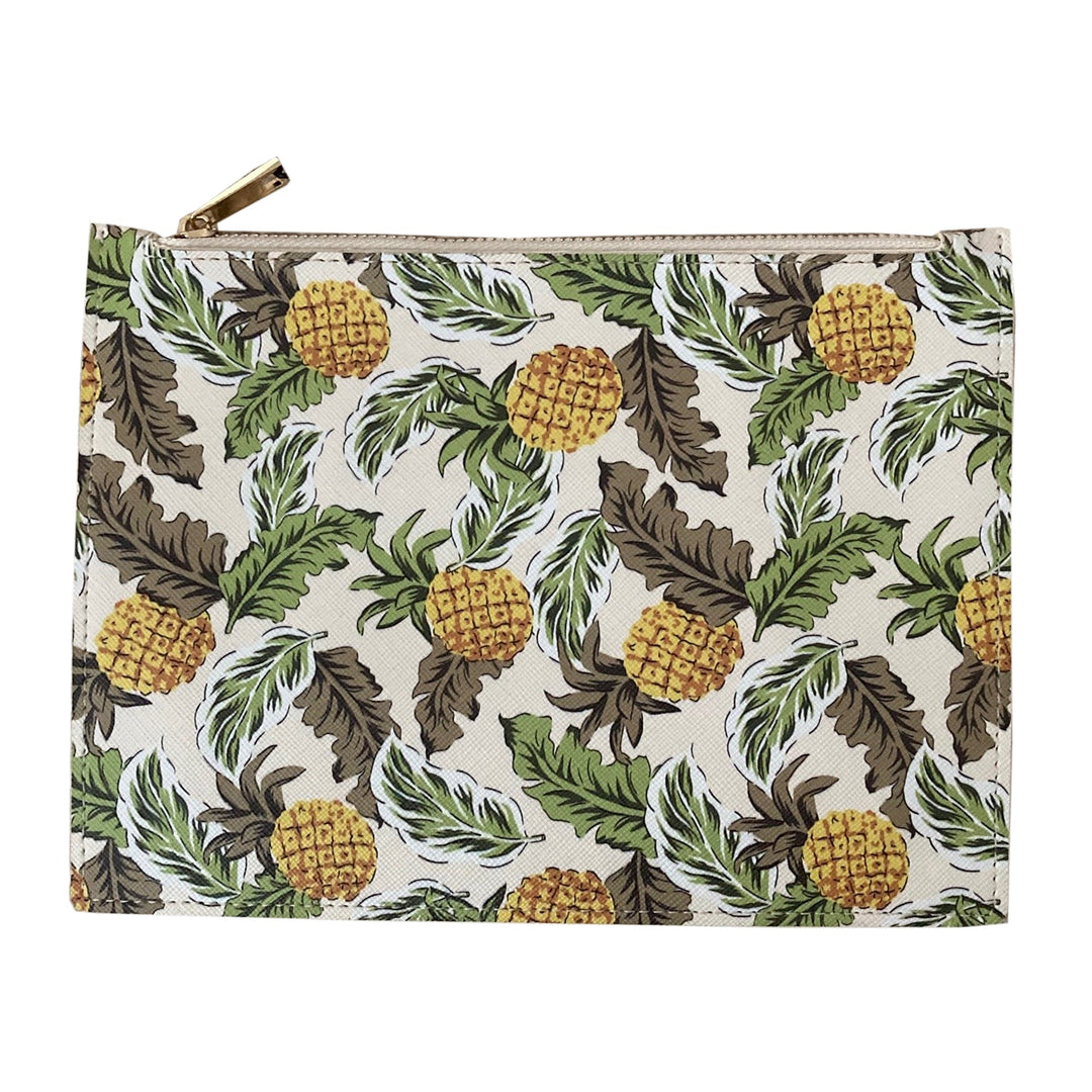 Medium Zip Clutch Bag-Pina Colada