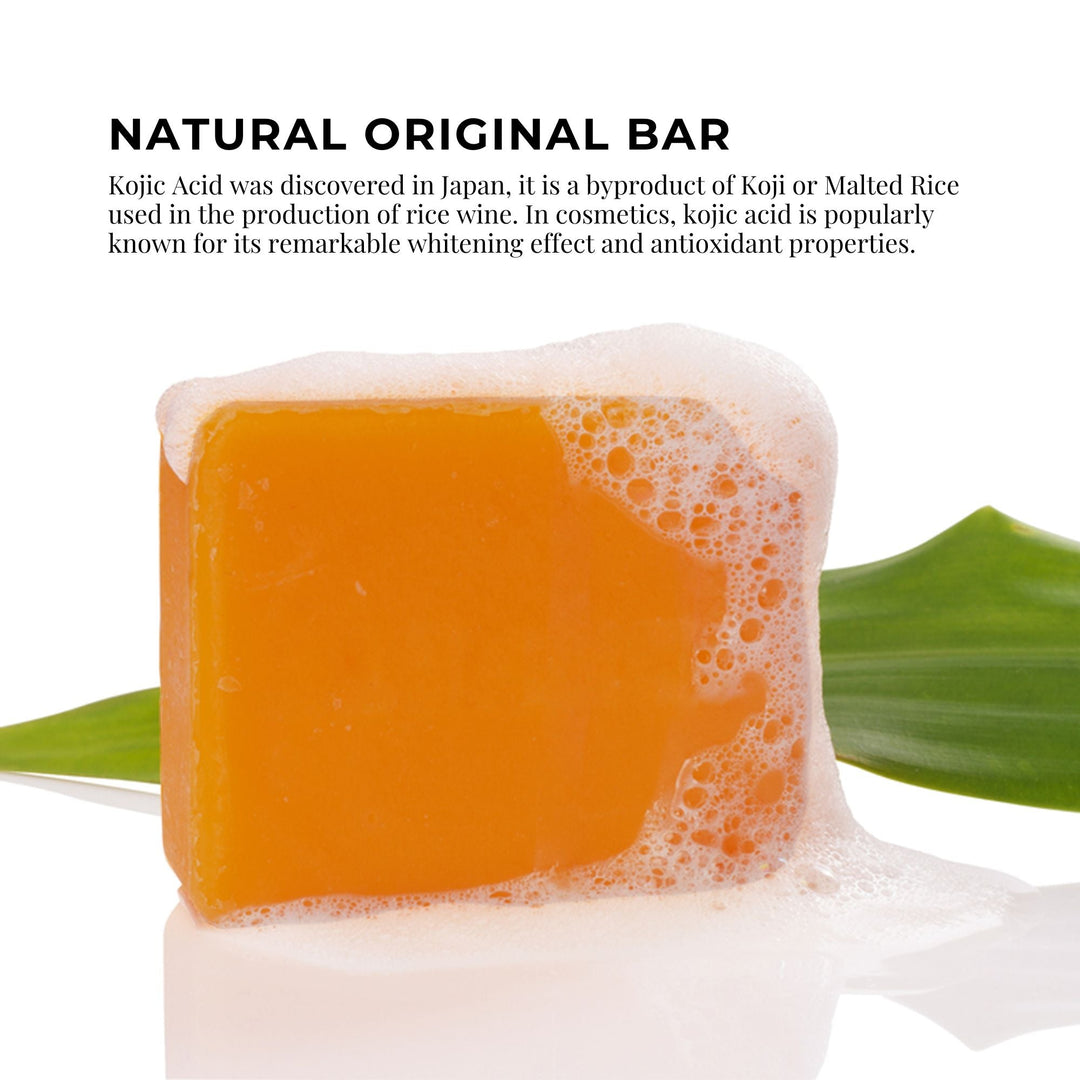 5x 135g Kojie San Soap Bars - Skin Lightening Kojic Acid Natural Original Bar