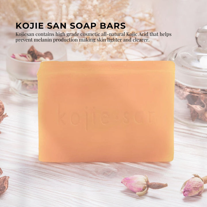 2x 135g Kojie San Soap Bar - Original Skin Lightening Kojic Acid Bars