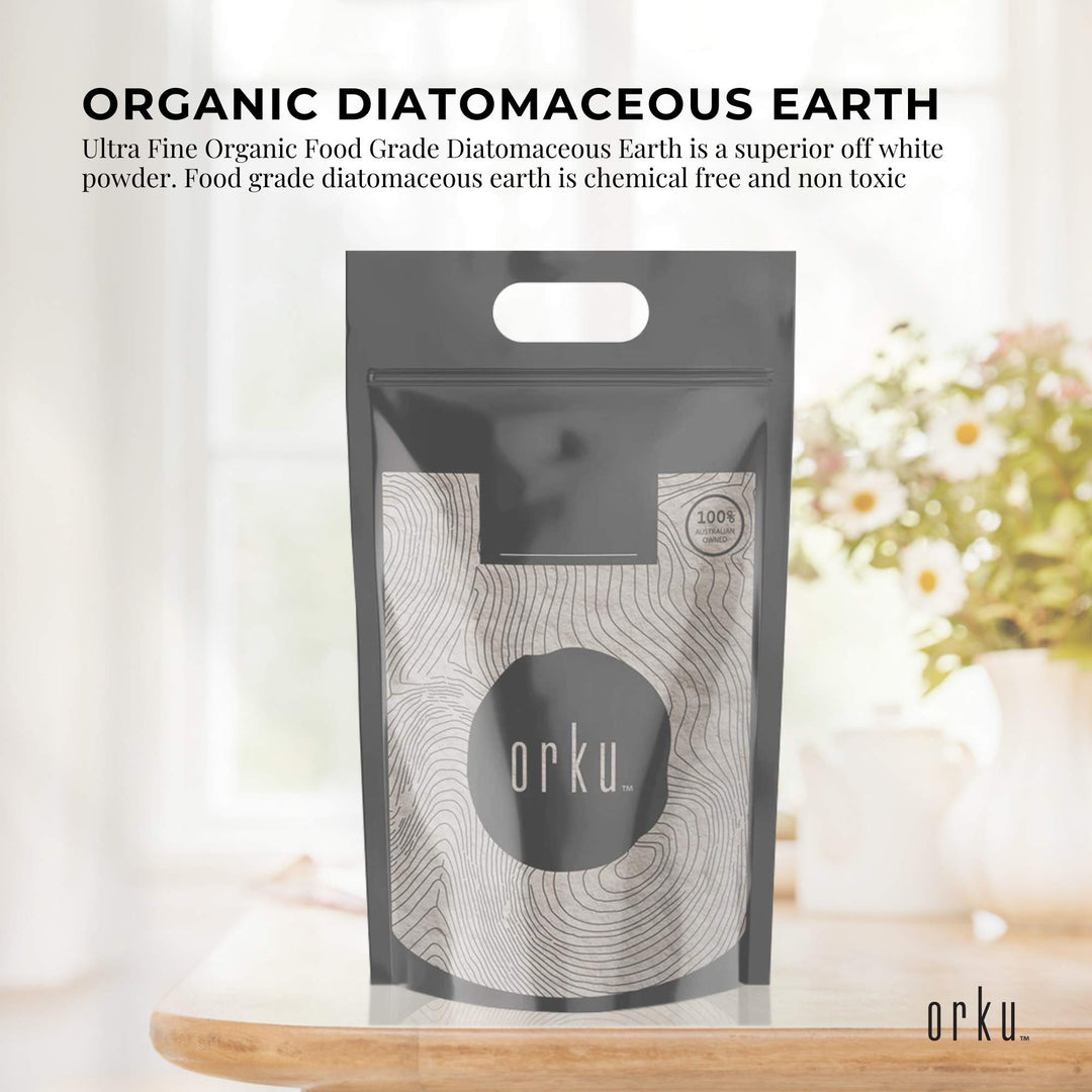 22.6Kg Organic Fine Diatomaceous Earth - Food Grade Fossil Shell Flour Powder