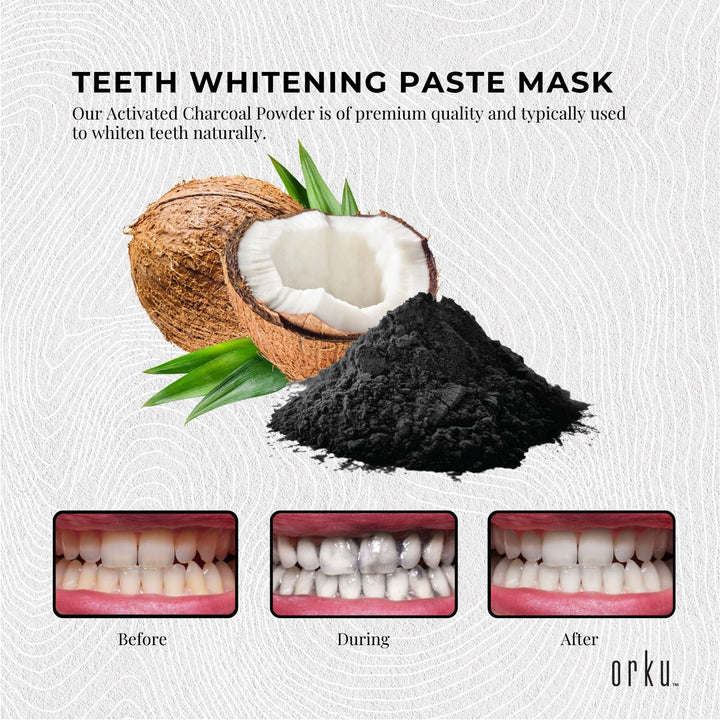 1Kg Activated Carbon Powder Coconut Charcoal - Teeth Whitening + Skin