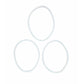 3x For Nutribullet Rubber White Seal - Gasket Ring For 600 600W Blade and Cups