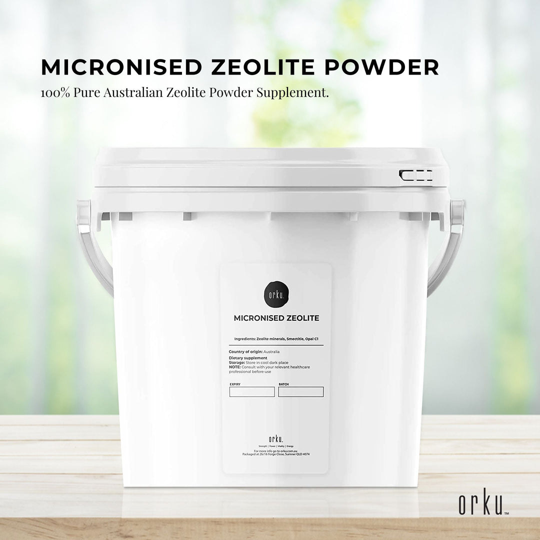 1.3kg Pure Micronised Zeolite Powder Tub Mineral - Micronized Volcamin