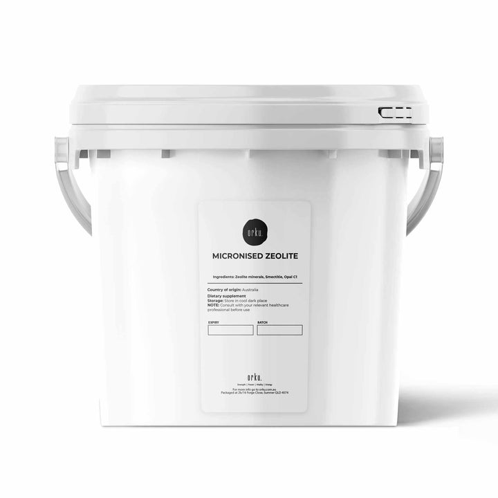 3kg Pure Micronised Zeolite Powder Mineral Tub - Micronized Volcamin