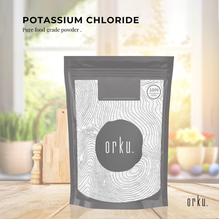 400g Potassium Chloride Powder - Pure E508 Food Grade Salt Substitute Supplement