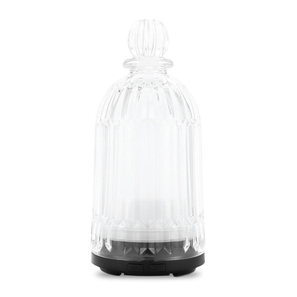 Essential Oil Aroma Diffuser - 120ml 3D Glass Bottle Ultrasonic Mist Humidifier