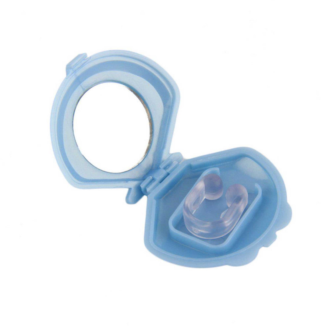 Mouthguard Mouthpiece + Nose Clip Anti Snoring Aid Sleep Breathing Device