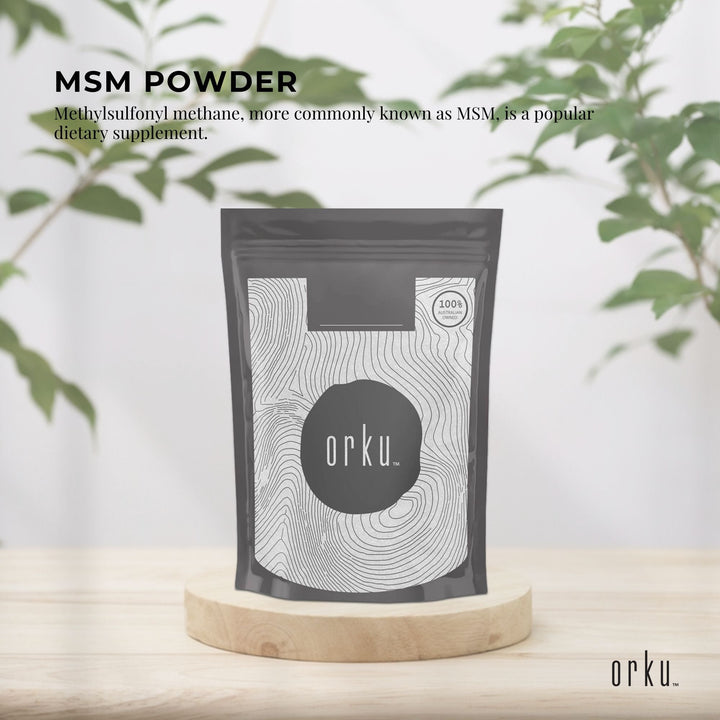 400g MSM Powder or Crystals Tub - 99% Pure Methylsulfonylmethane Dimethyl Sulfone