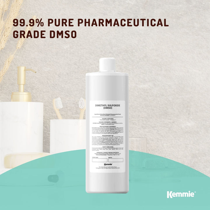 500ml DMSO Liquid 99.9% Pure Pharmaceutical Dimethyl Sulfoxide Grade Solvent