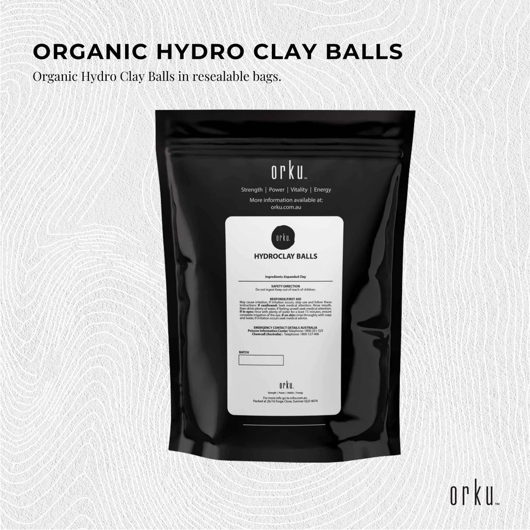 1L Hydro Clay Balls - Natural Premium Hydroponic Expanded Plant Growing Medium