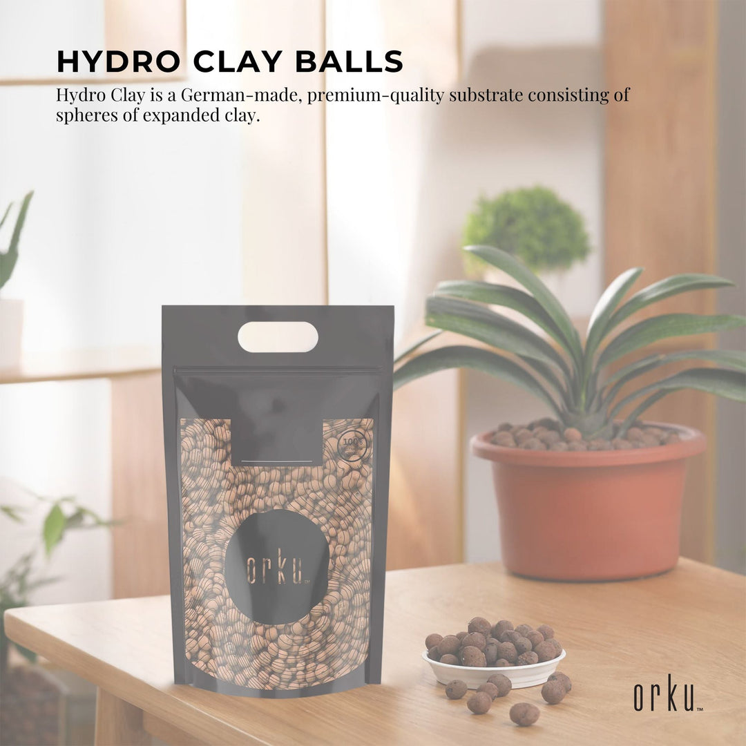 5L Hydro Clay Balls - Natural Premium Hydroponic Expanded Plant Growing Medium