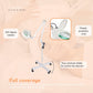 5x Magnifying Lamp Fluorescent Salon Light Glass Beauty Floor Stand Magnifier