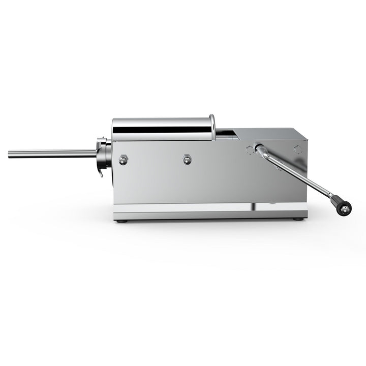 3L Manual Horizontal Sausage Filler - Stainless Stuffer Meat Press Machine