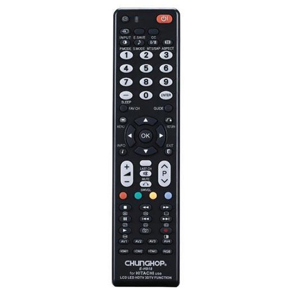 Universal TV Remote Control For Hitachi LCD Smart Plasma LED HDTV HD UHD