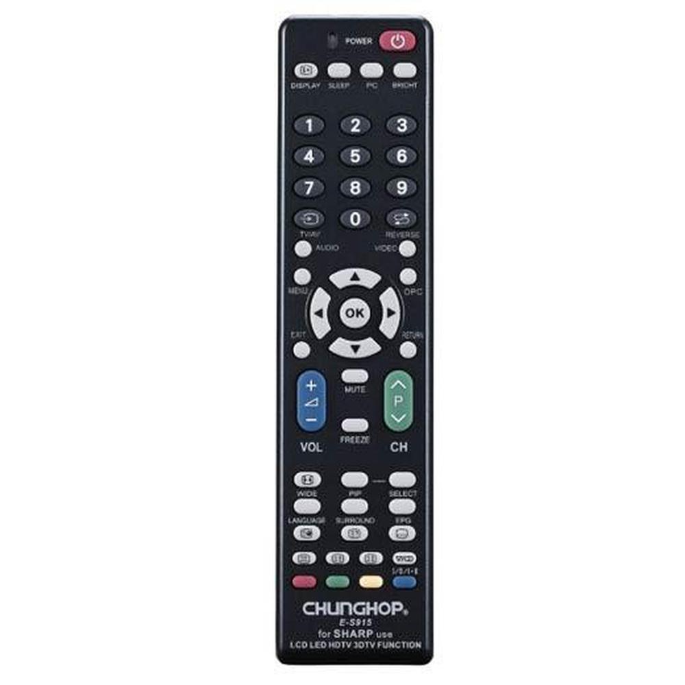 Universal TV Remote Control For Sharp LCD LED Smart HDTV HD Plasma UHD