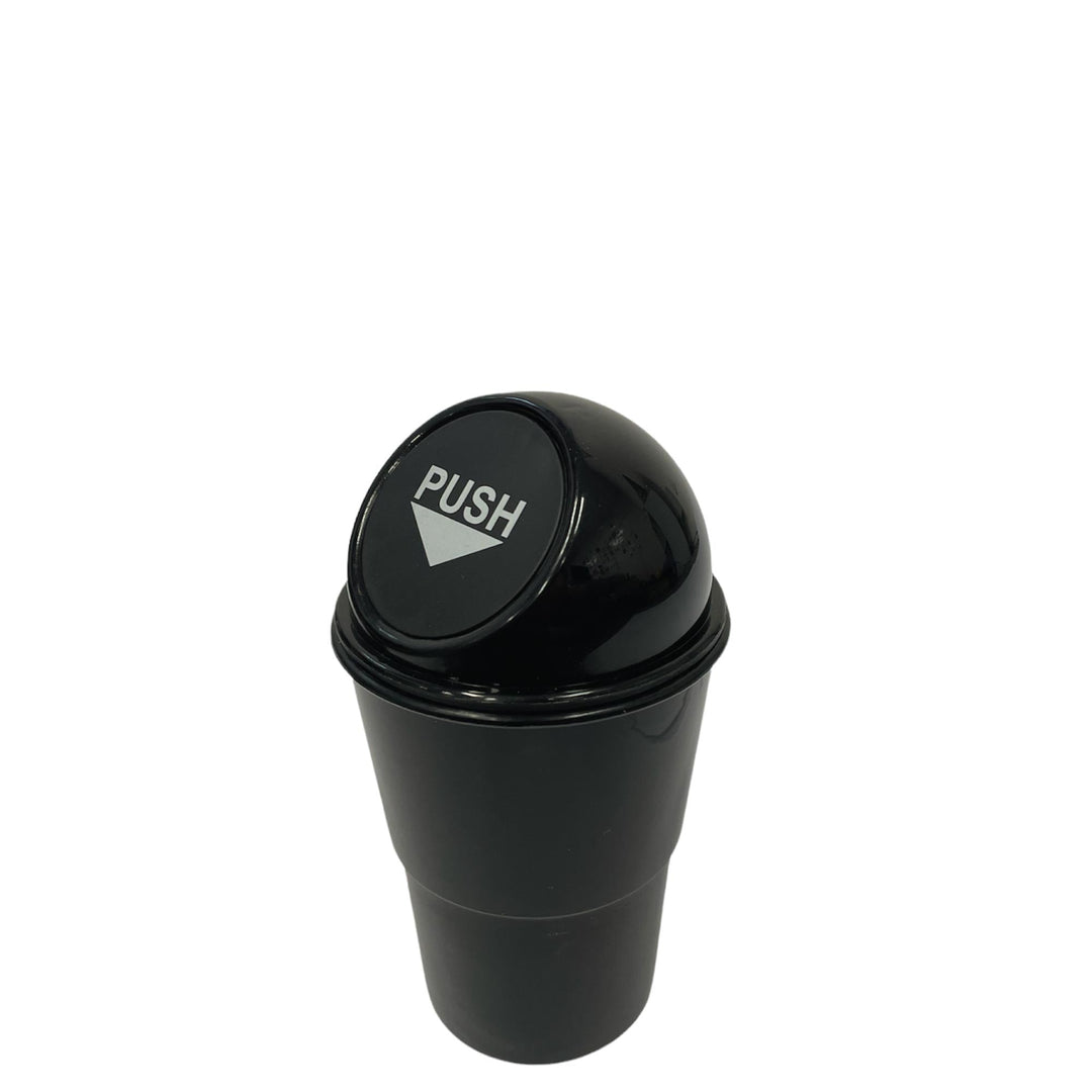 1x 550ml Mini Car Rubbish Bin - Cup Holder Trash Can Coin Random Colour