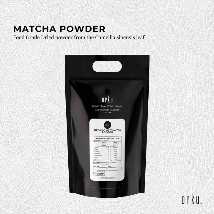 Bulk 20Kg Organic Matcha Green Tea Powder Camellia Sinensis Leaf Supplement