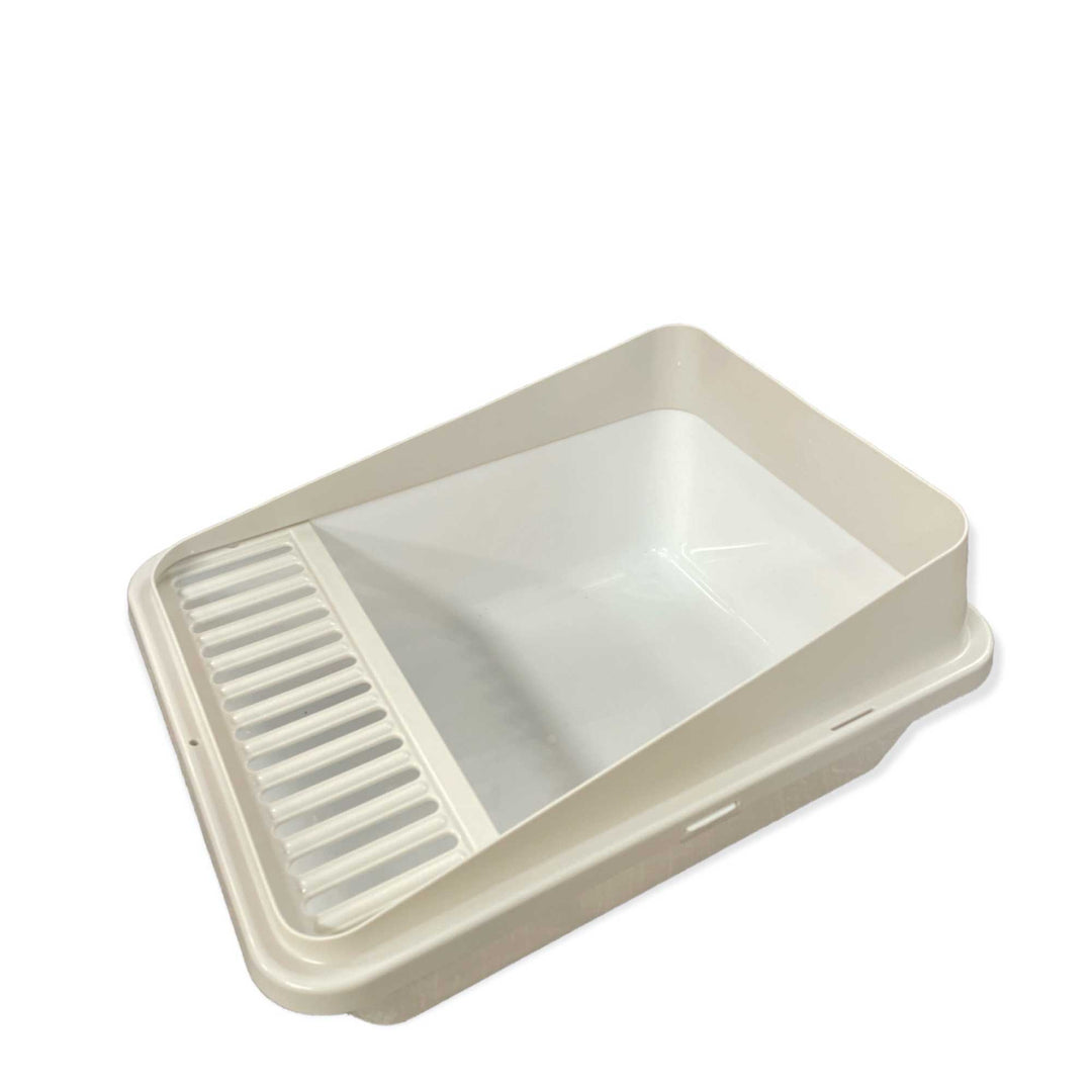 High Back Cat Litter Tray Large - Pet Fresh Clean Kitten Toilet Box