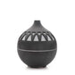 Essential Oil Aroma Diffuser - 180ml USB LED Dark Wood Mist Humidifier