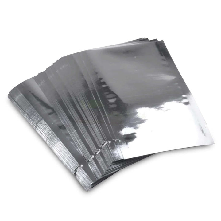 100x Mylar Vacuum Food Pouches 11x16cm - Standing Insulated Food Storage Bag