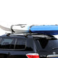 Universal Kayak Holder Car Roof Rack - Travel Saddle Watercraft Carrier Storage