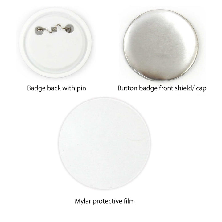 Button Badge Making Set 32mm - Maker + Mould + Badges