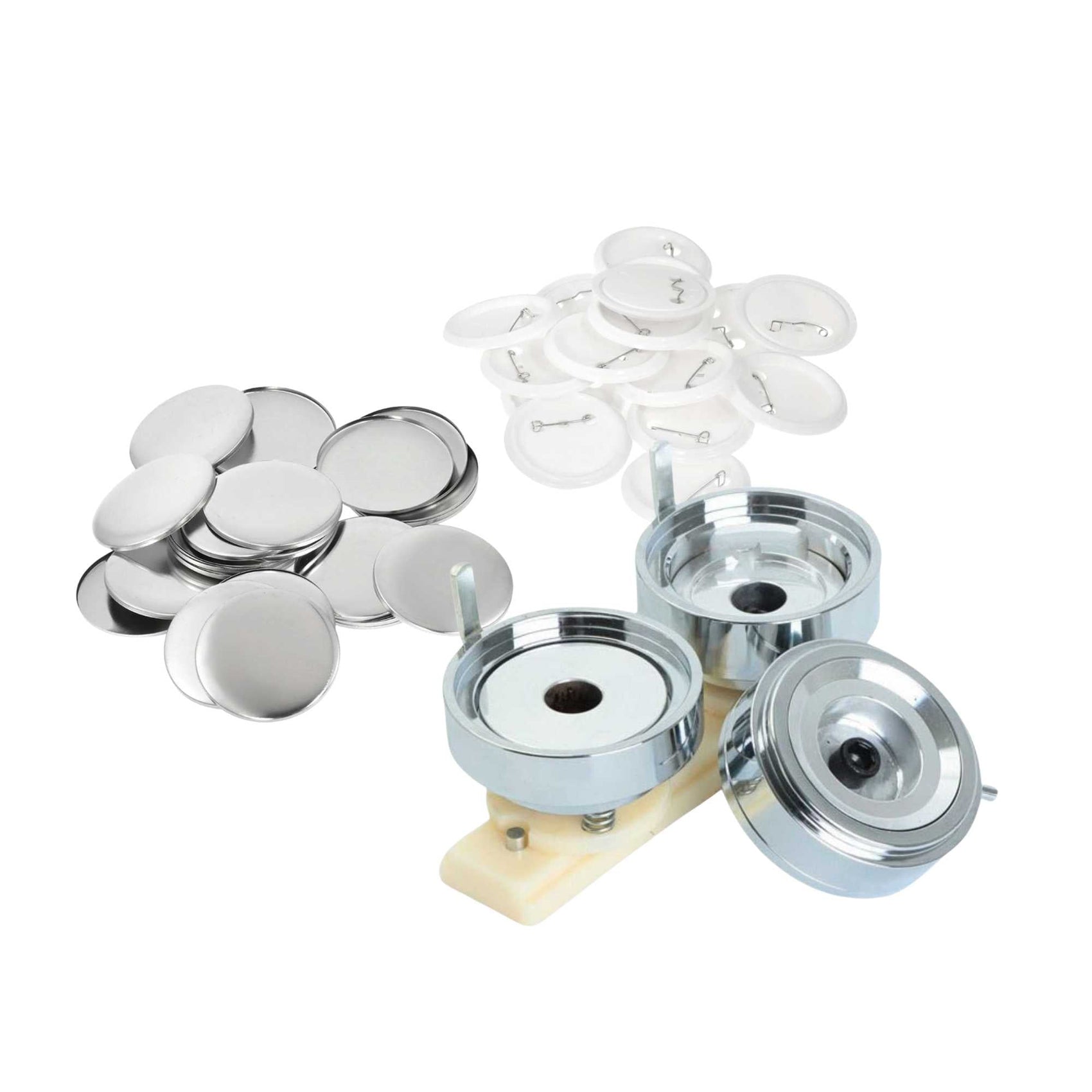 Button Badge 25mm Mould + 500x 25mm Badges - Craft DIY Hobby