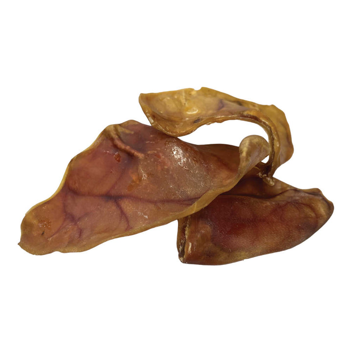 10x Dog Treat Large Pig Ears Whole  - Dehydrated Australian Healthy Puppy Chew