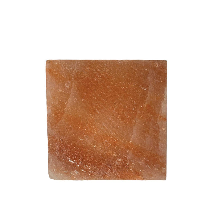 Himalayan Pink Salt Cooking Block 21 x 21 x 3cm - Square Slab Tile